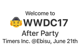 WWDC After Party 2017 @Ebisu