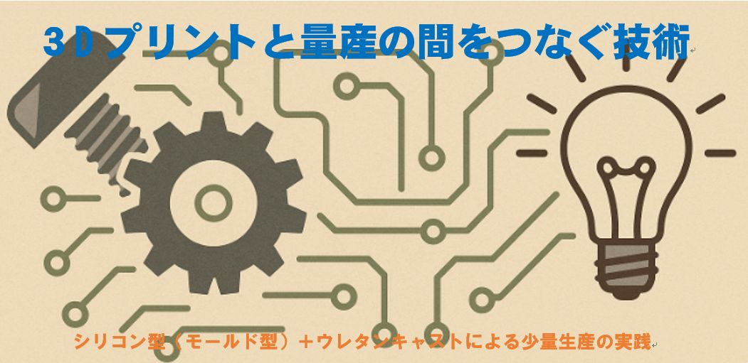 3Dプリントと量産の間をつなぐ技術