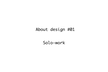 About design #01