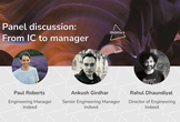 WebHack#58 Panel discussion: From IC to manager