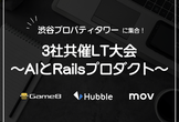 ゲームエイト・Hubble・mov 3社共催LT大会 〜AIとRailsプロダクト〜