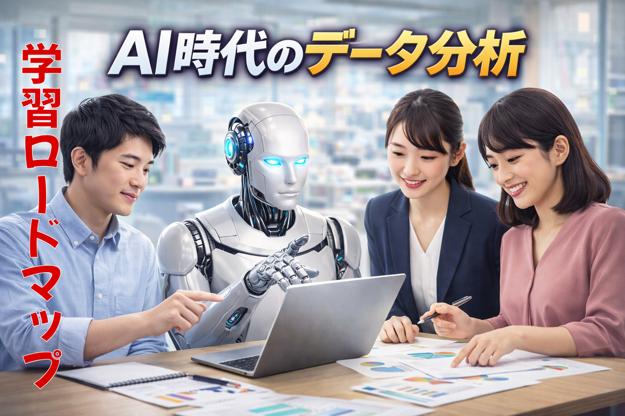 【無料】AI時代のデータ分析学習ロードマップ-統計検定？G検定？資格と実務、何から始める？