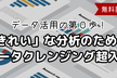 【無料】データ分析がうまくいく秘訣！「データクレンジング超入門」-知らないと困る基本スキル