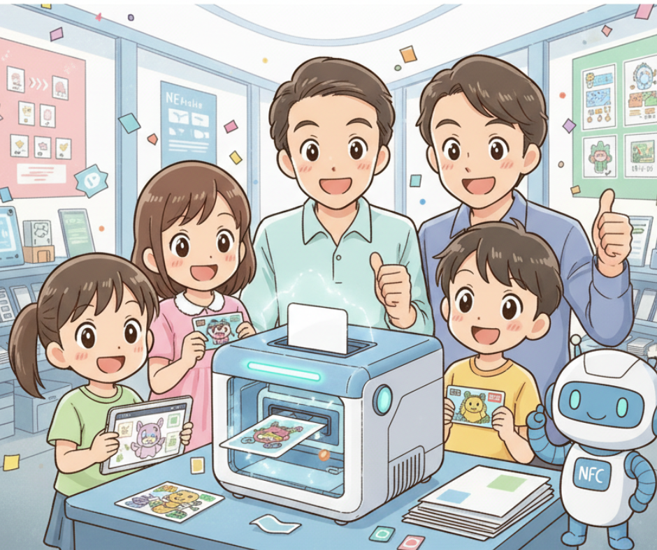 NFCカードプリンタを使ってオリジナルNFCカードを作ってみよう！(2025-10-04)