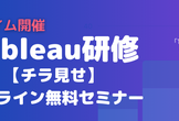 Tableau研修【チラ見せ】データ分析をビジネスに直結！ランチタイムセミナー