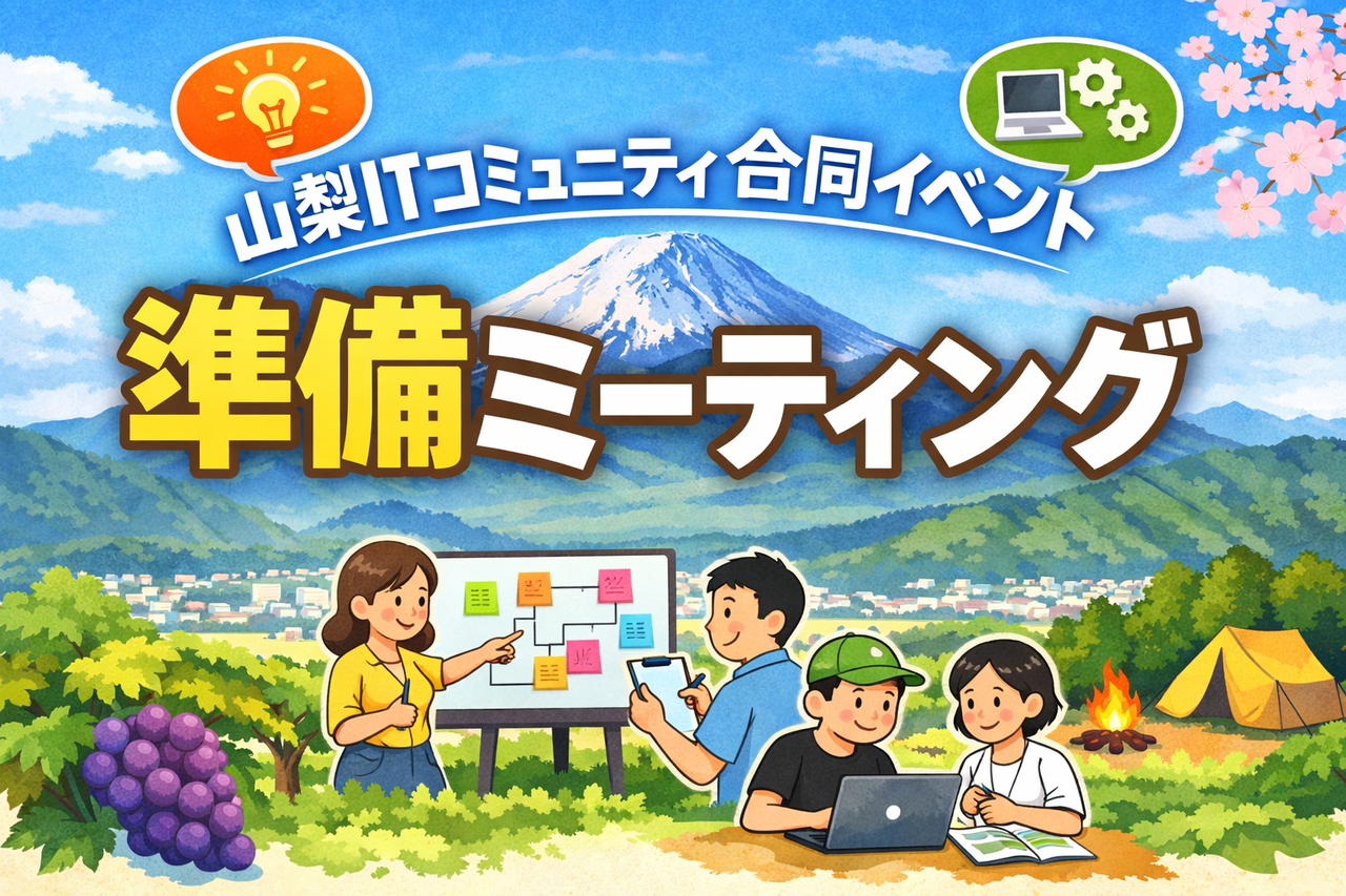 山梨ITコミュニティ合同イベント 準備ミーティング #2