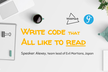 WebHack#31 Write Code that All like to Read