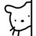 つかれたねこさん