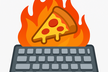 Type pizza, Bake keyboard