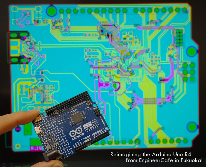 Arduino Uno R4ボードを設計しようプロジェクト #14