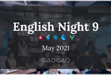 English Night 9: May 2021