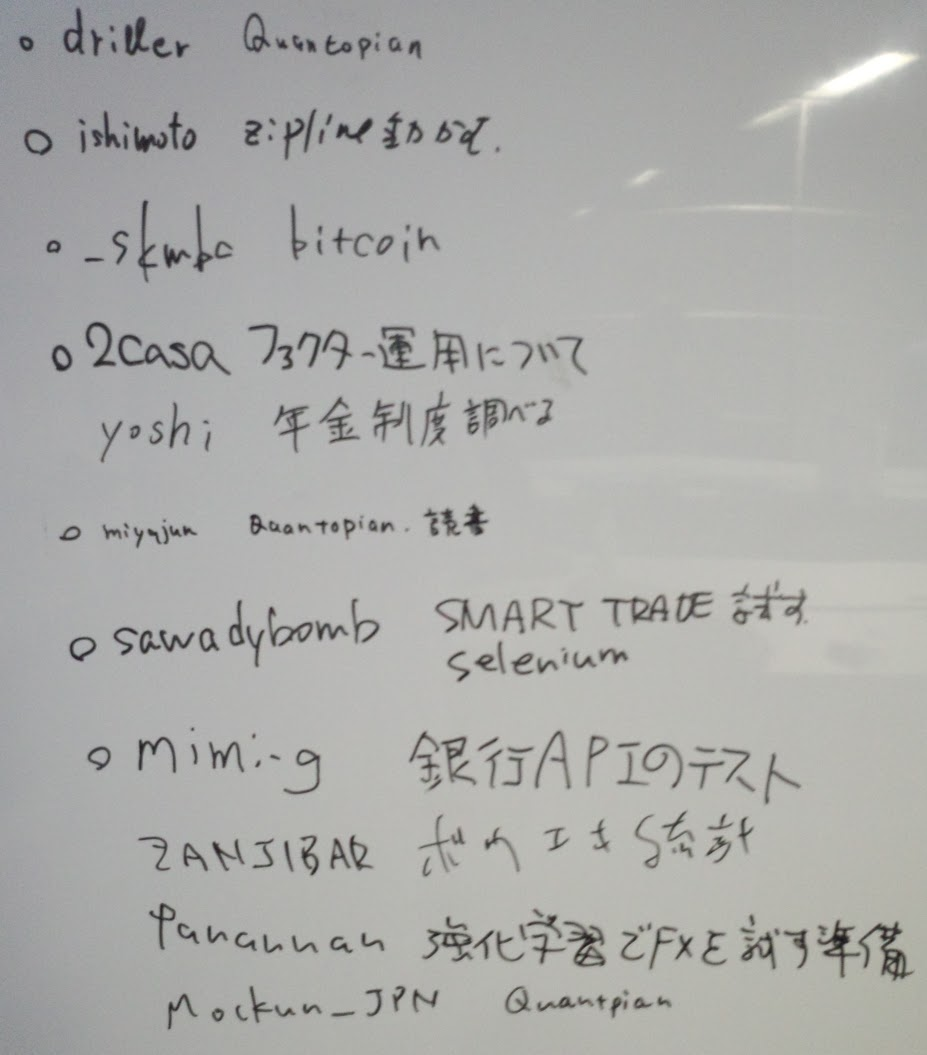 fin-pyもくもく会 #8 - connpass