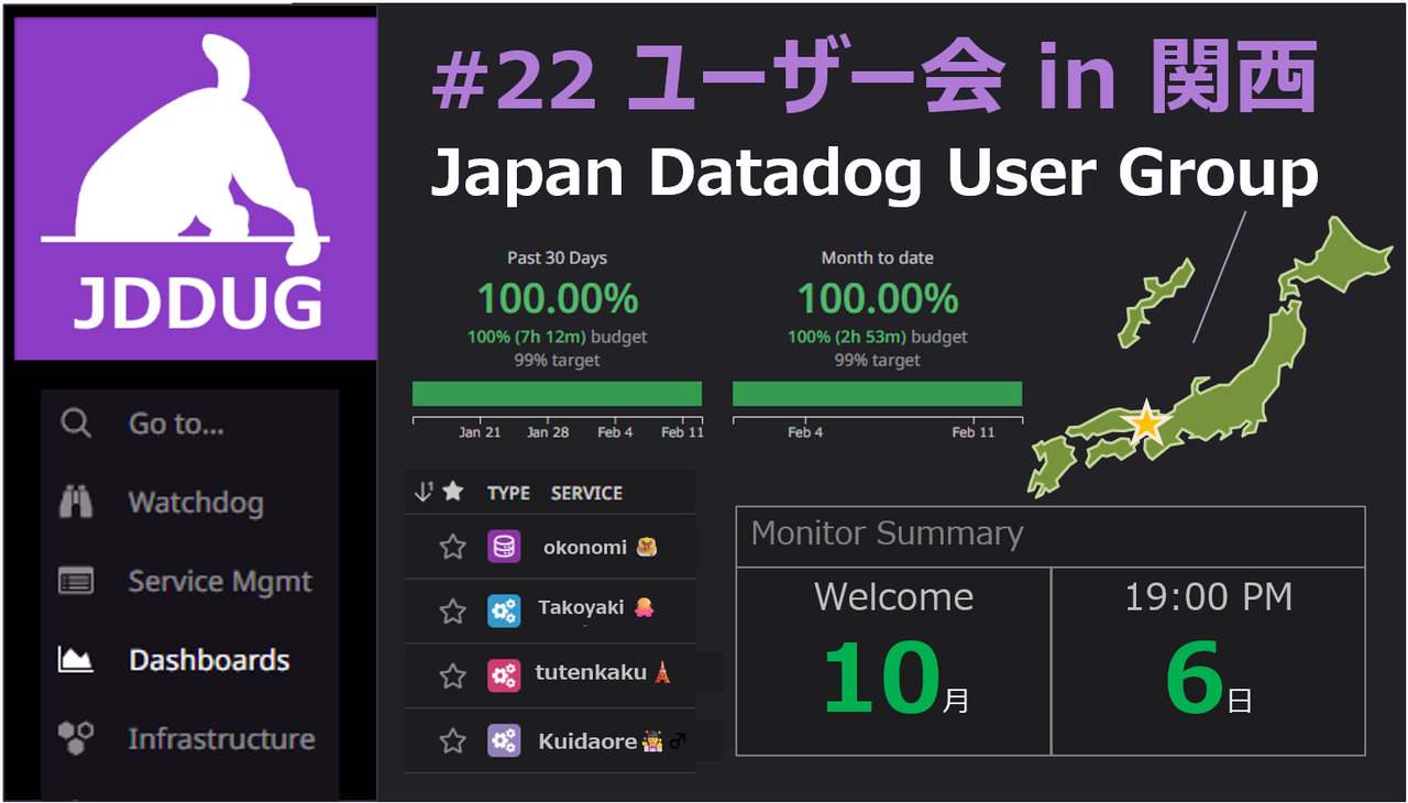 Japan Datadog User Group Meetup #22 @大阪