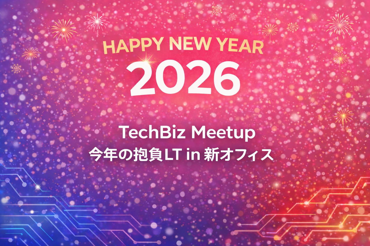 新年LT交流会 in TECHBIZ新オフィス『今年の抱負』