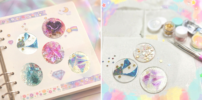 緊急追加【夏休み特別企画  2026/08/16】 アクリルでおはじきシールを作ろう!!