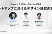 freee・ラクスル×Takramが語る、スタートアップにおけるデザイン経営の在り方