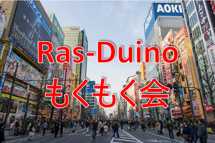 第31回 電子工作もくもく会(Ras-Duino)