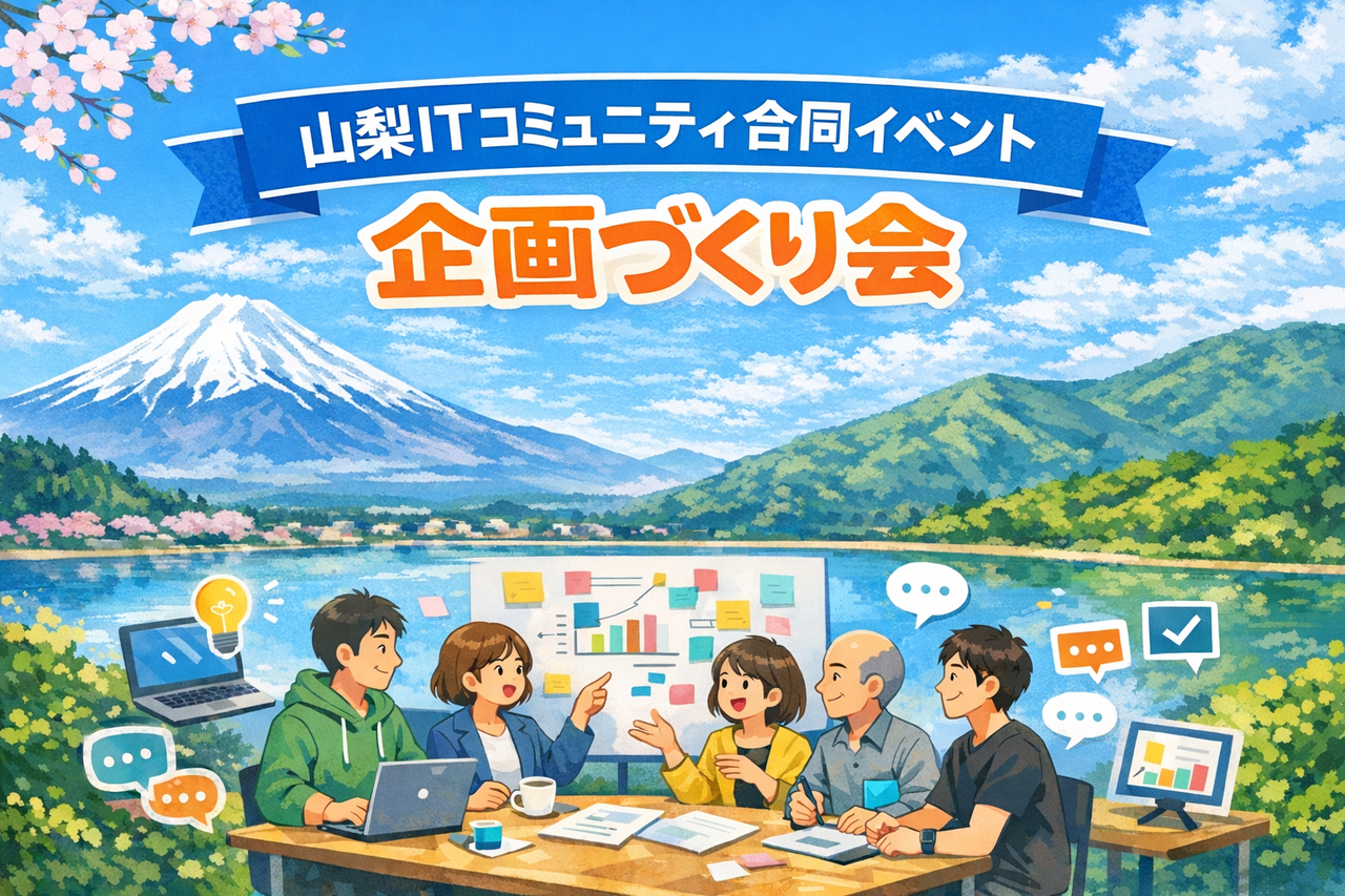 山梨ITコミュニティ合同イベント 企画づくり会